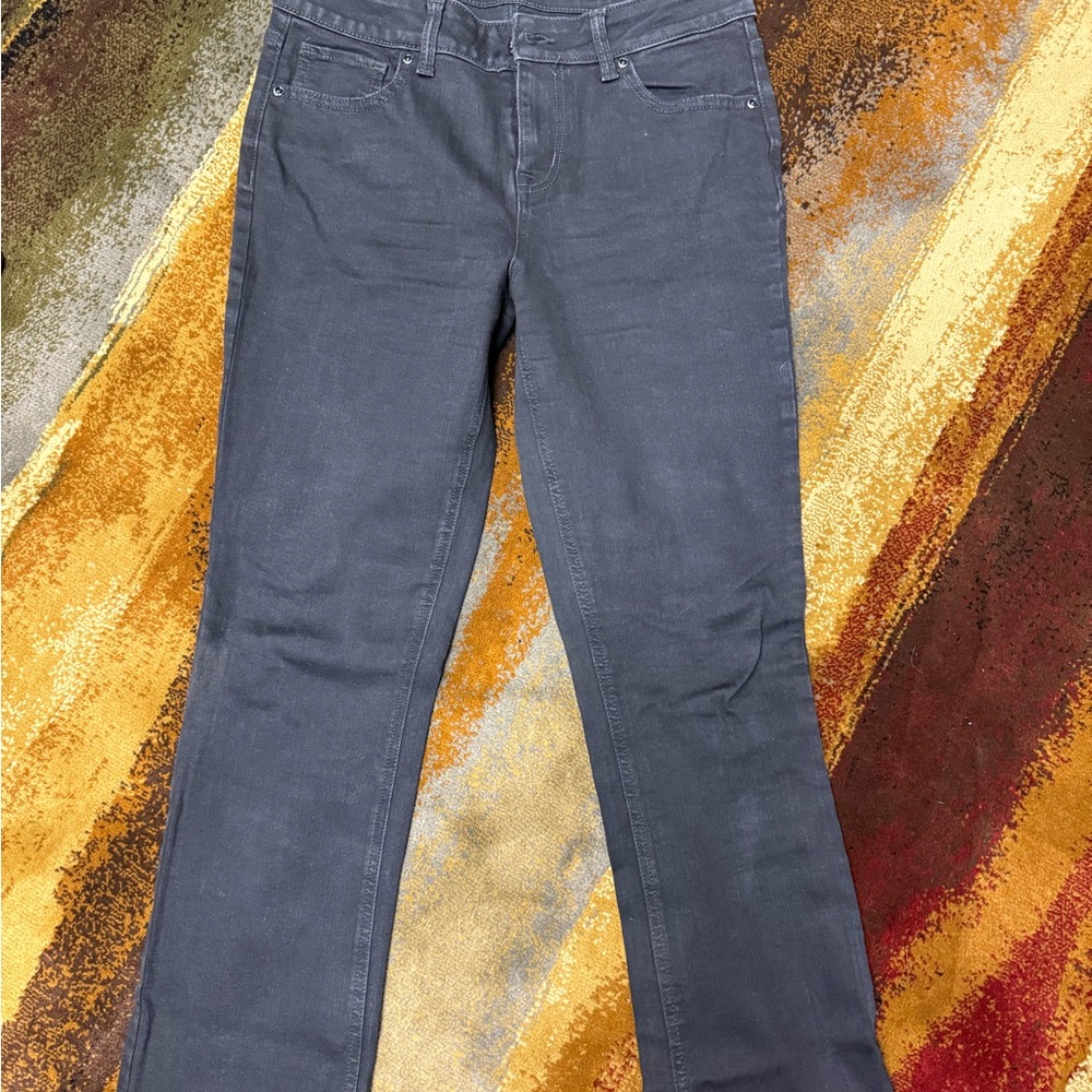 Maurices Black Straight Leg Jeans